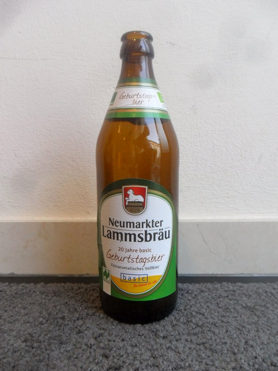 Neumarkter Lammsbräu 20 Jahre basic Geburtstagsbier