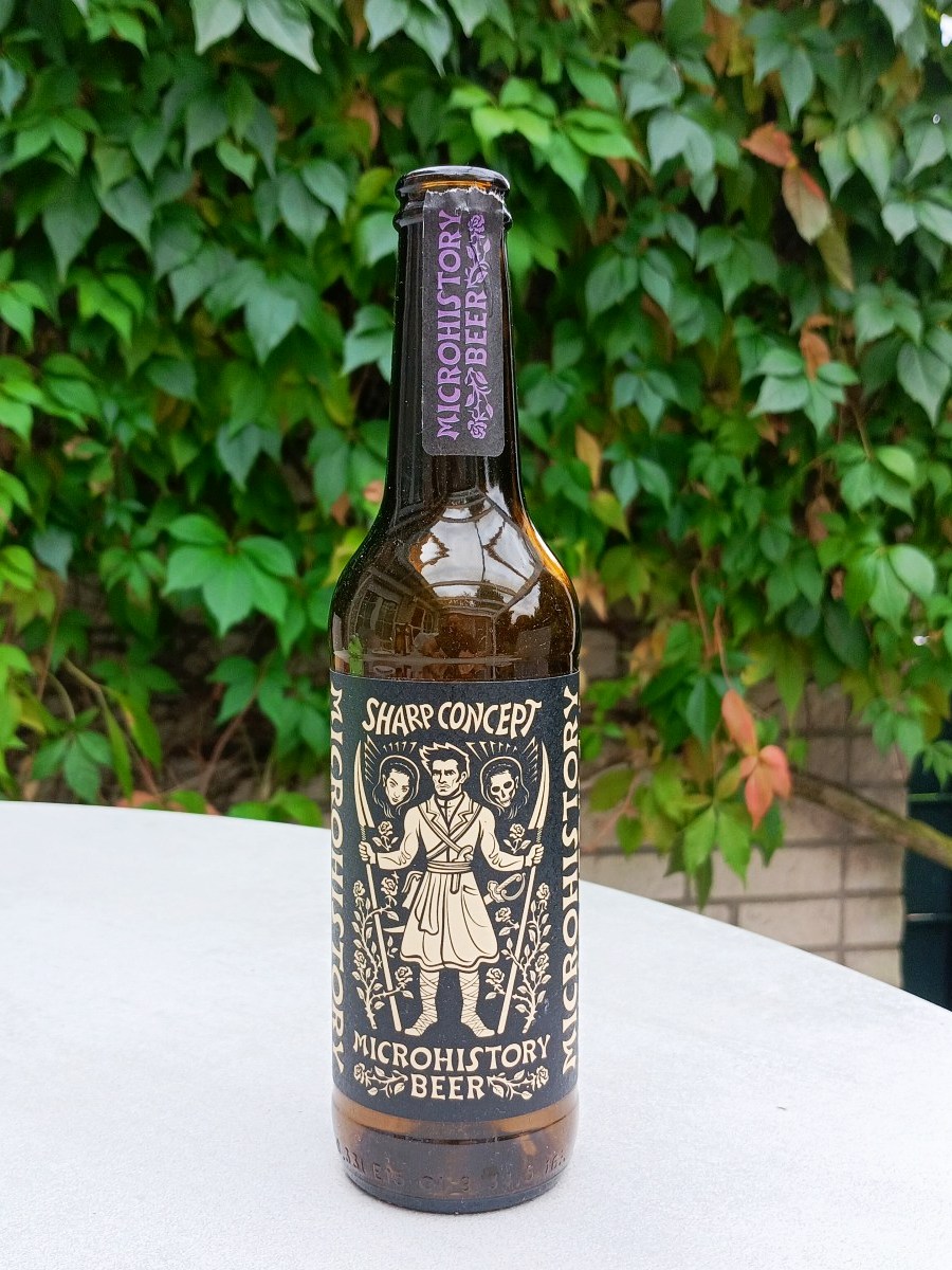 Microhistory Beer Sharp Concept