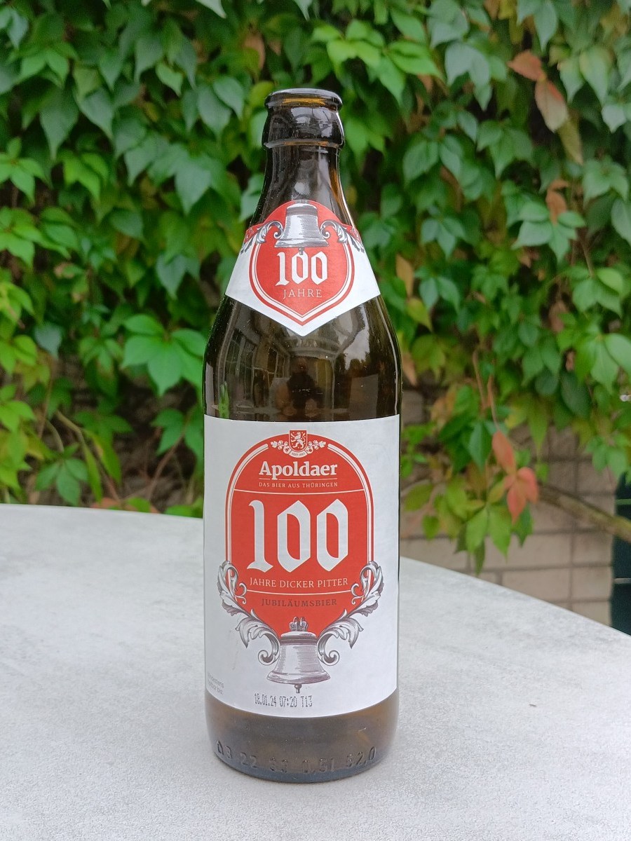 Apoldaer 100 Jahre dicker Pitter