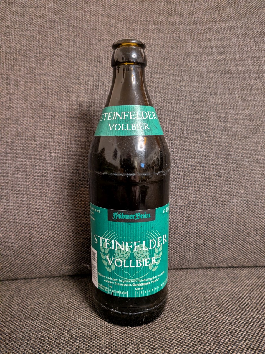 Hübner Bräu Steinfelder Vollbier