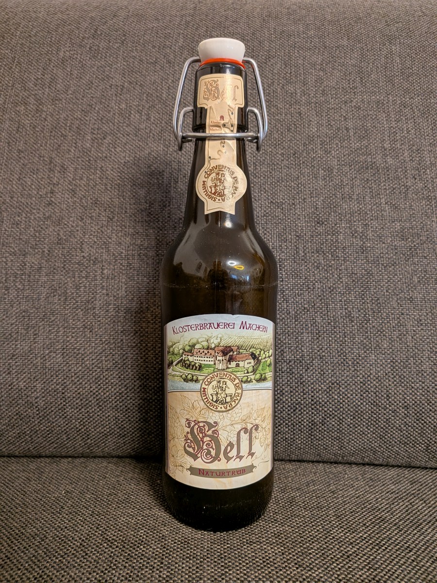 Klosterbrauerei Machern Hell naturtrüb